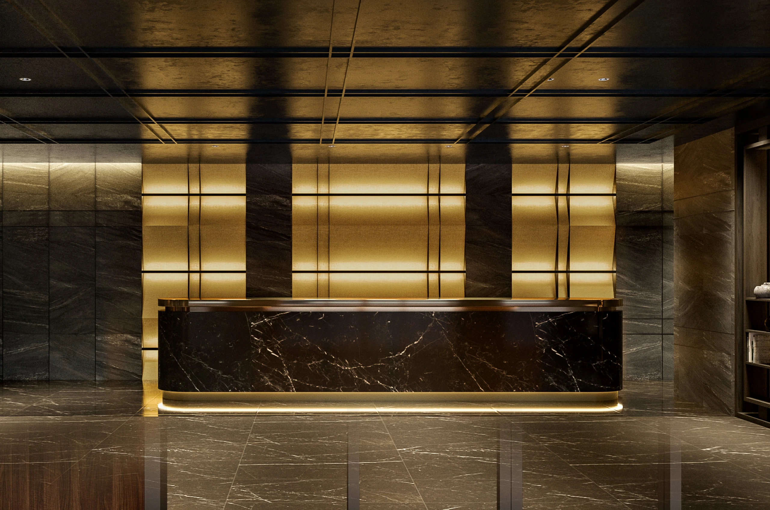 レセプション完成予想図